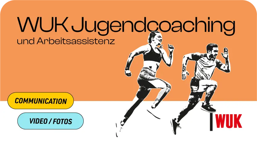 Banner WUK Jugendcoaching
